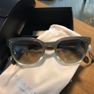 Brand New Oliver Peoples Afton Wayfarer Sunglasses